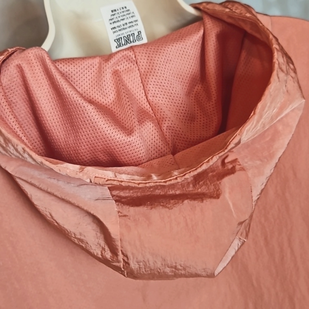 PINK | Salmon Oversized Windbreaker - Picture 4 of 14